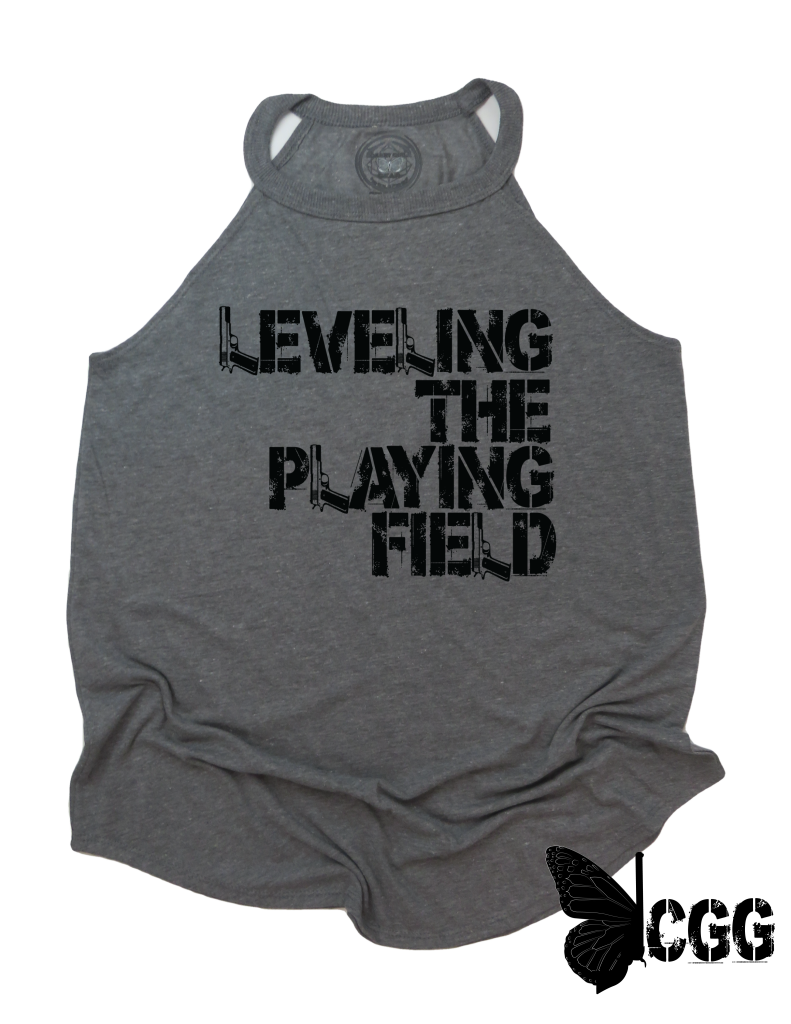 Leveling The Playing Field Badass Tank Xs / Grey Frost Cgg Badass Tank