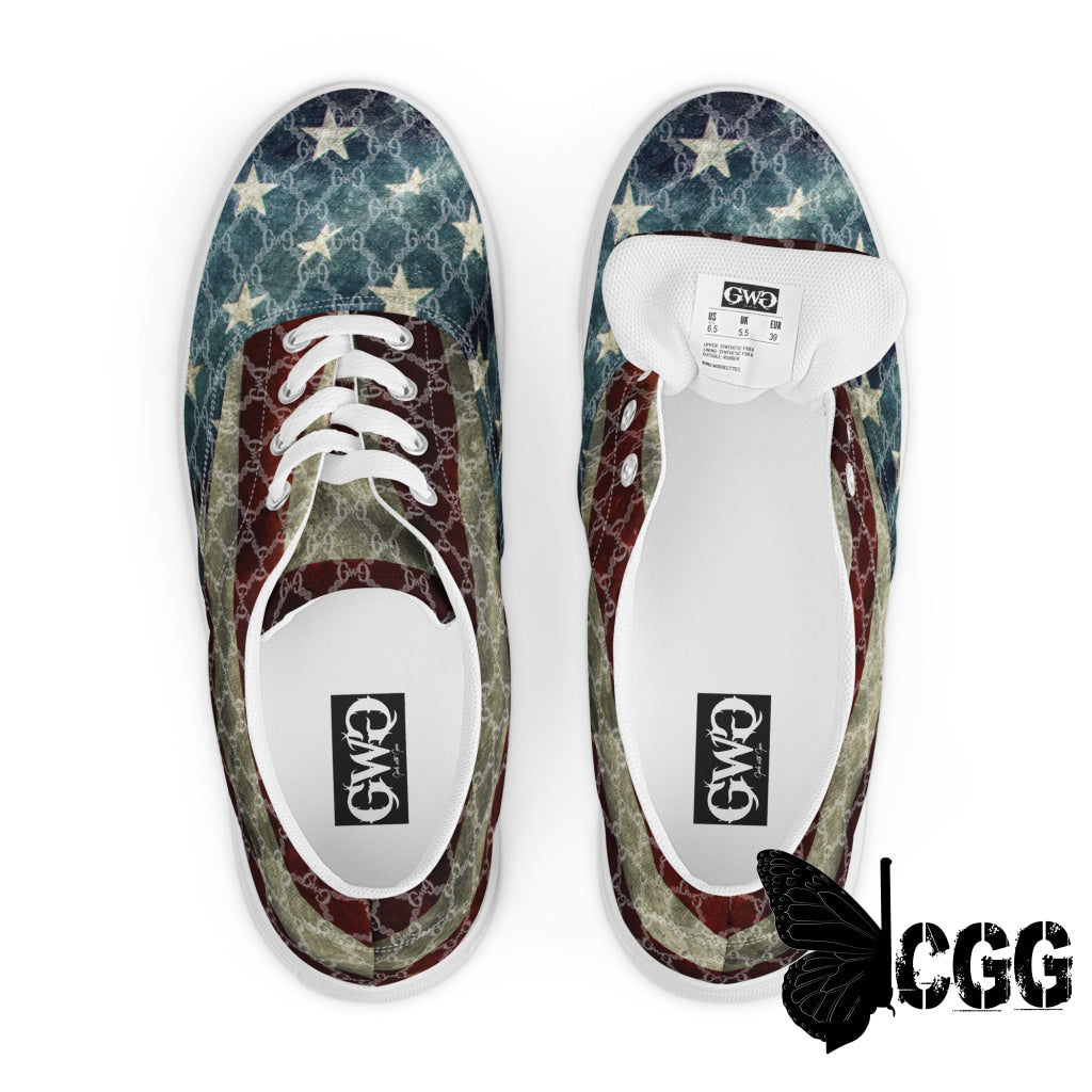 Liberty Lace-up Canvas Shoes Shoes