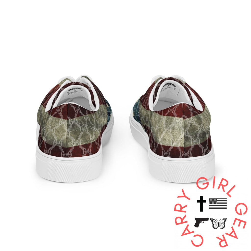 Liberty Lace-up Canvas Shoes Shoes