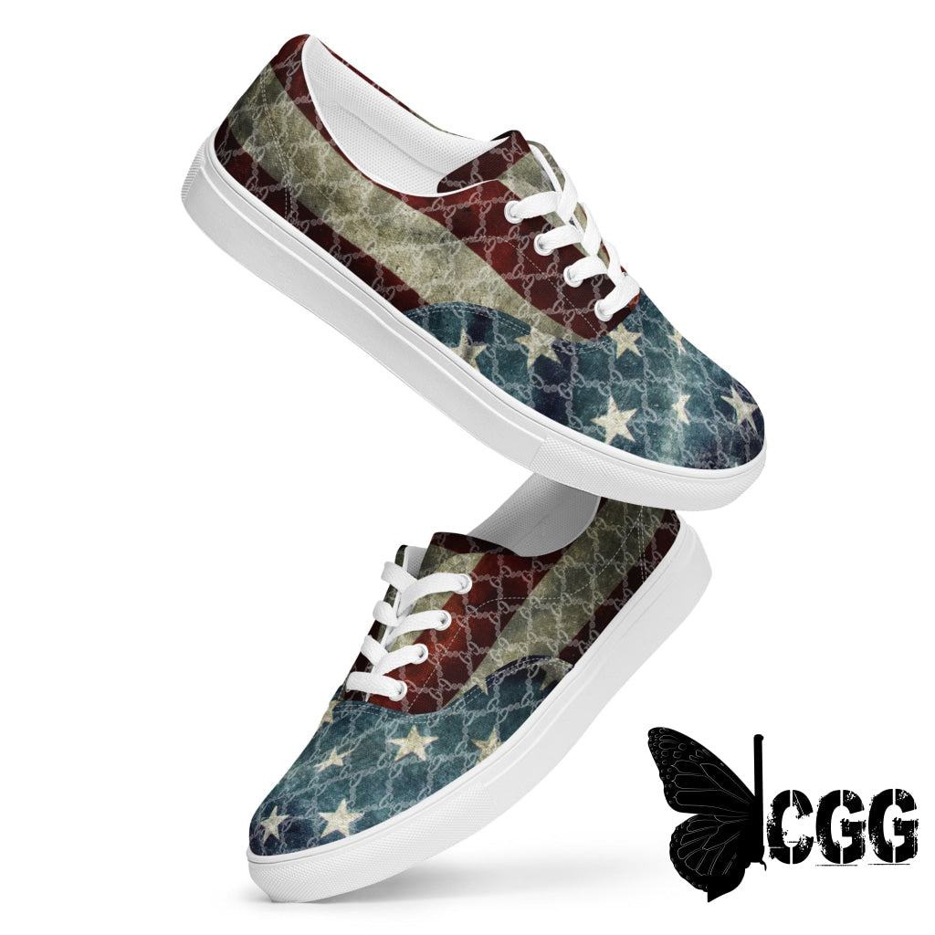 Liberty Lace-up Canvas Shoes 5 Shoes