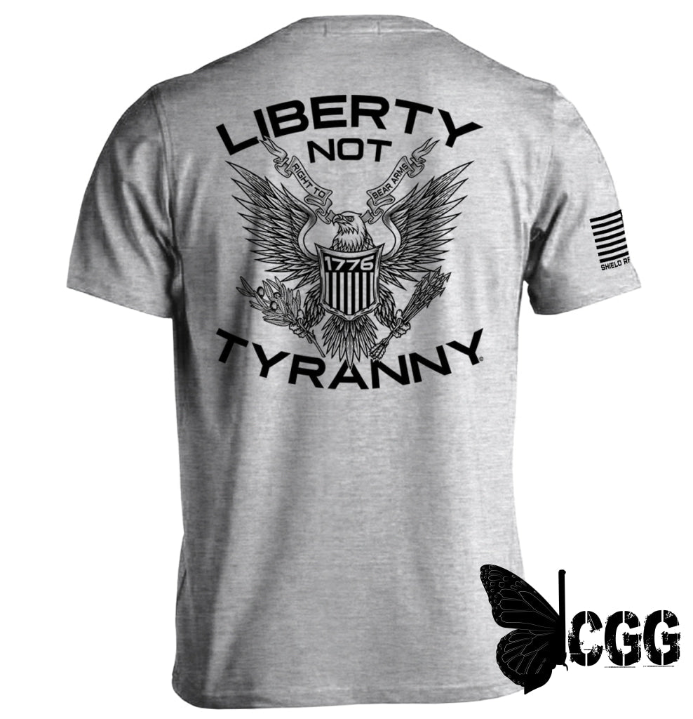 Liberty Not Tyranny Sport Grey / S Tee Nc - Apparel