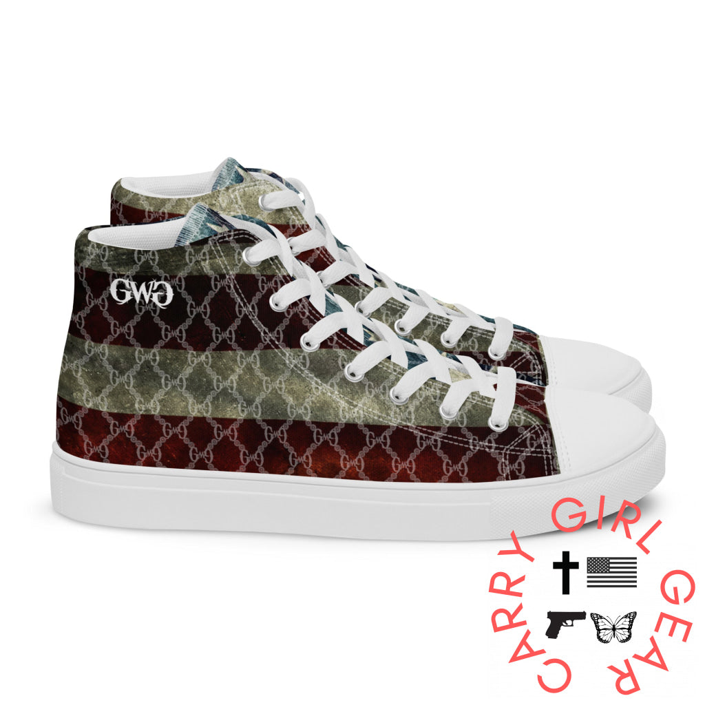 Liberty Women’s High Top Canvas Shoes Shoes