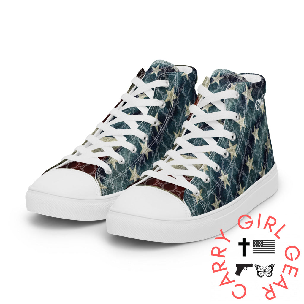 Liberty Women’s High Top Canvas Shoes Shoes