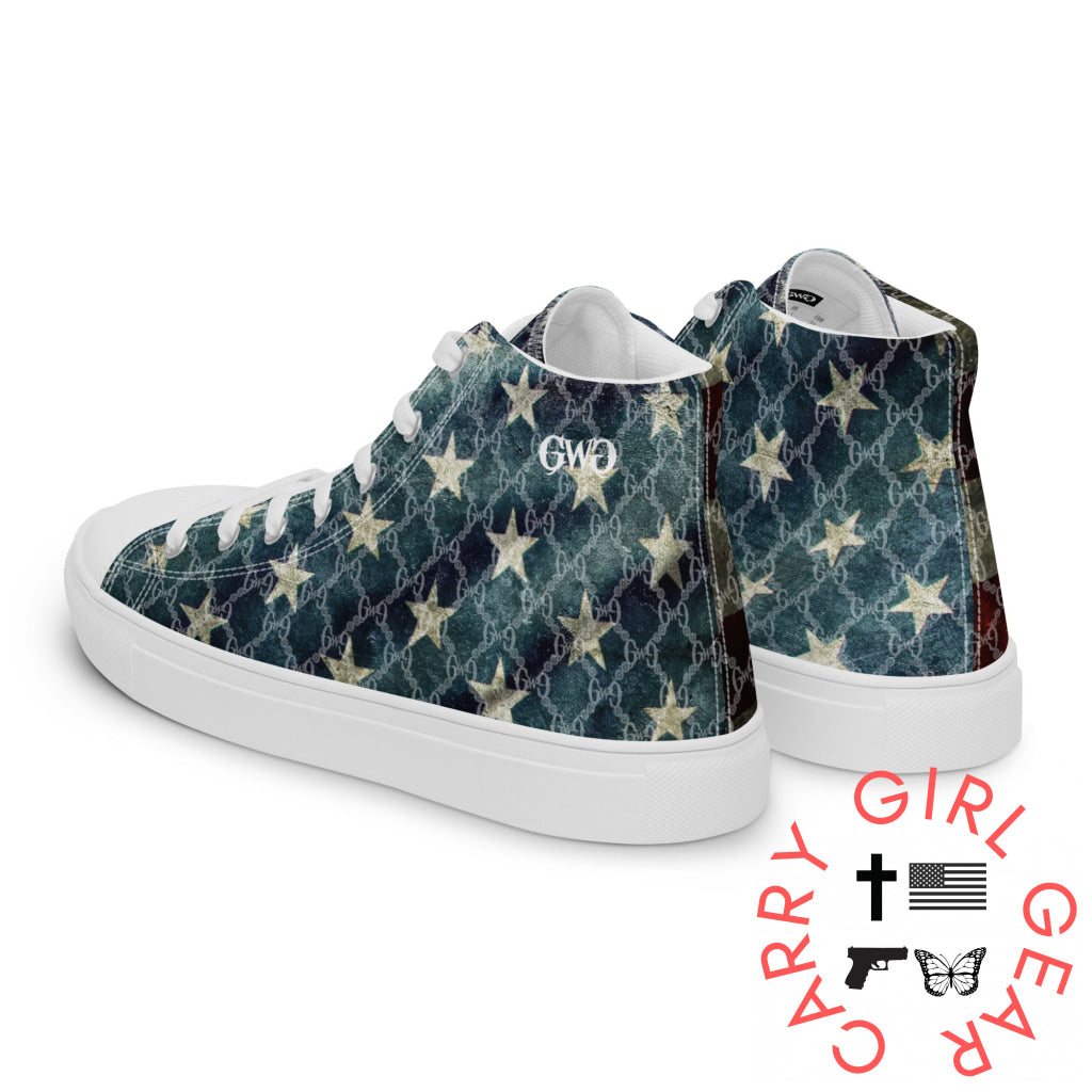 Liberty Women’s High Top Canvas Shoes Shoes