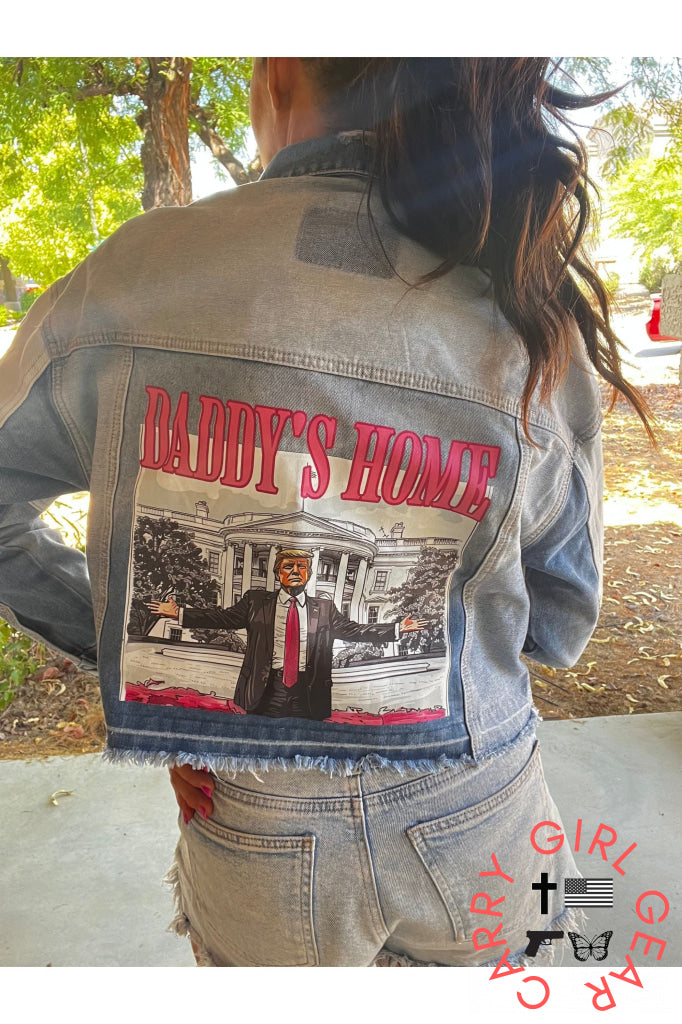 Limited Edition Trump Jean Jackets Daddy’s Home / Small