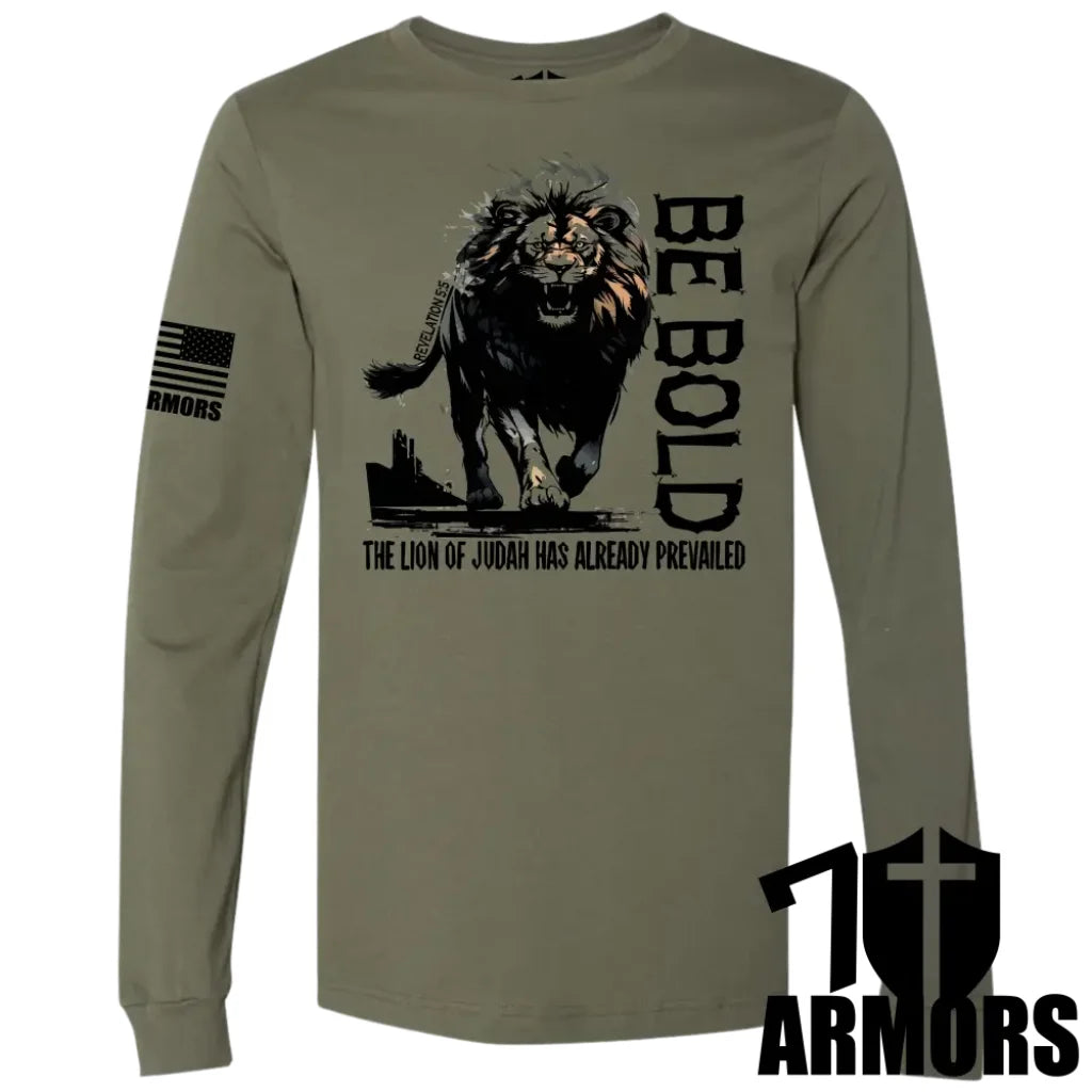 Lion Of Judah Long Sleeve Sm / Od Green