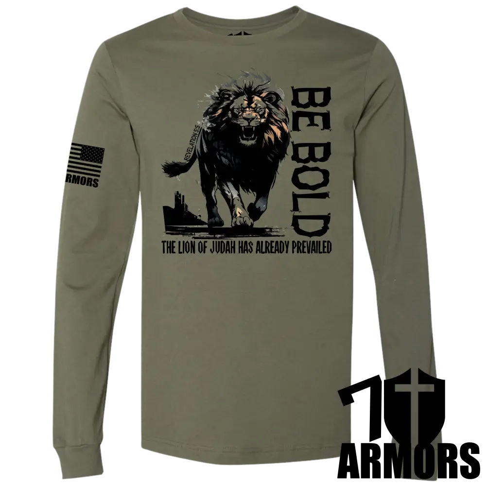 Lion Of Judah Long Sleeve Sm / Od Green