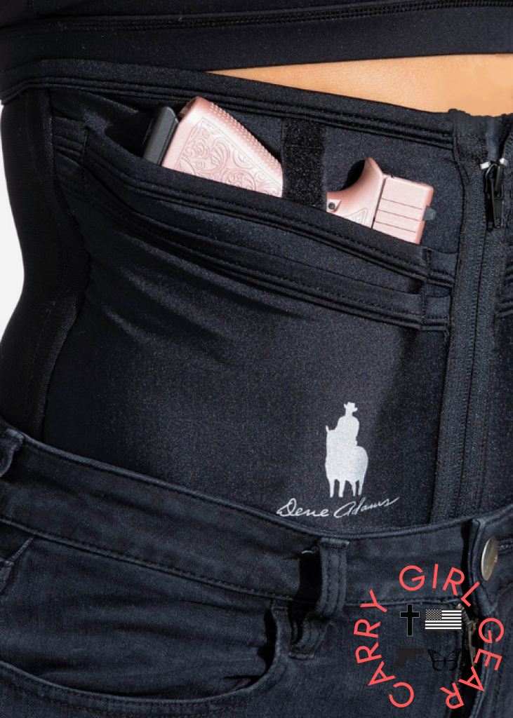 LITE Concealed Carry Corset- Black Corset Holsters