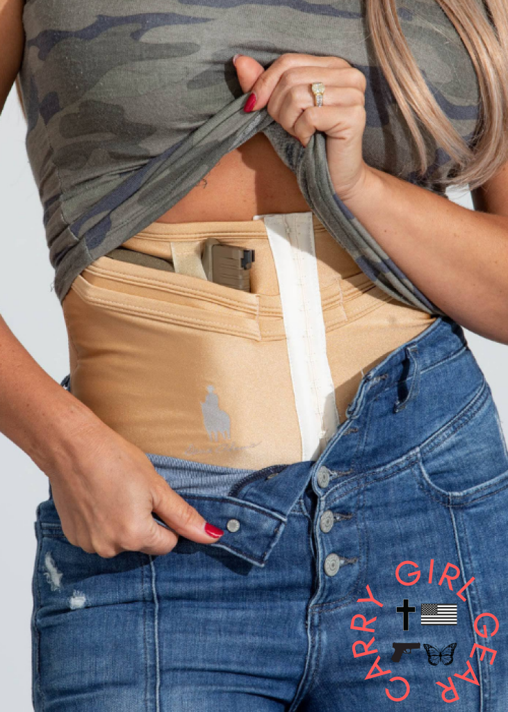 LITE Concealed Carry Corset - Natural Corset Holsters