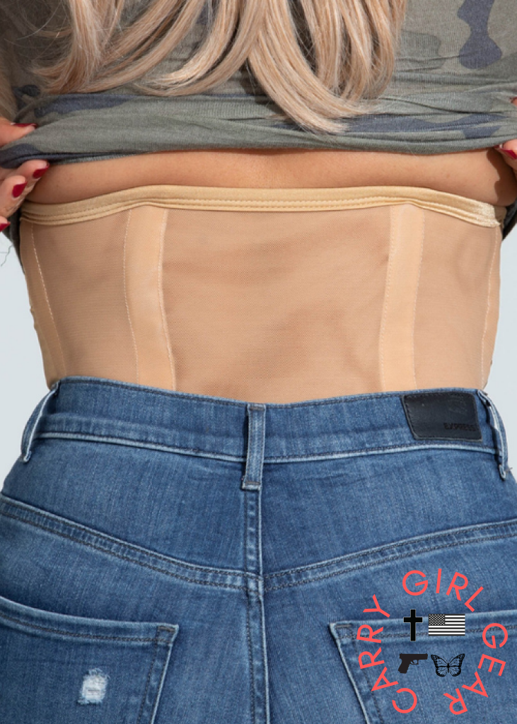 LITE Concealed Carry Corset - Natural Corset Holsters