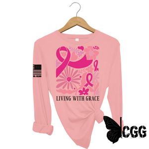 Living With Grace Long Sleeve Pink / Xs