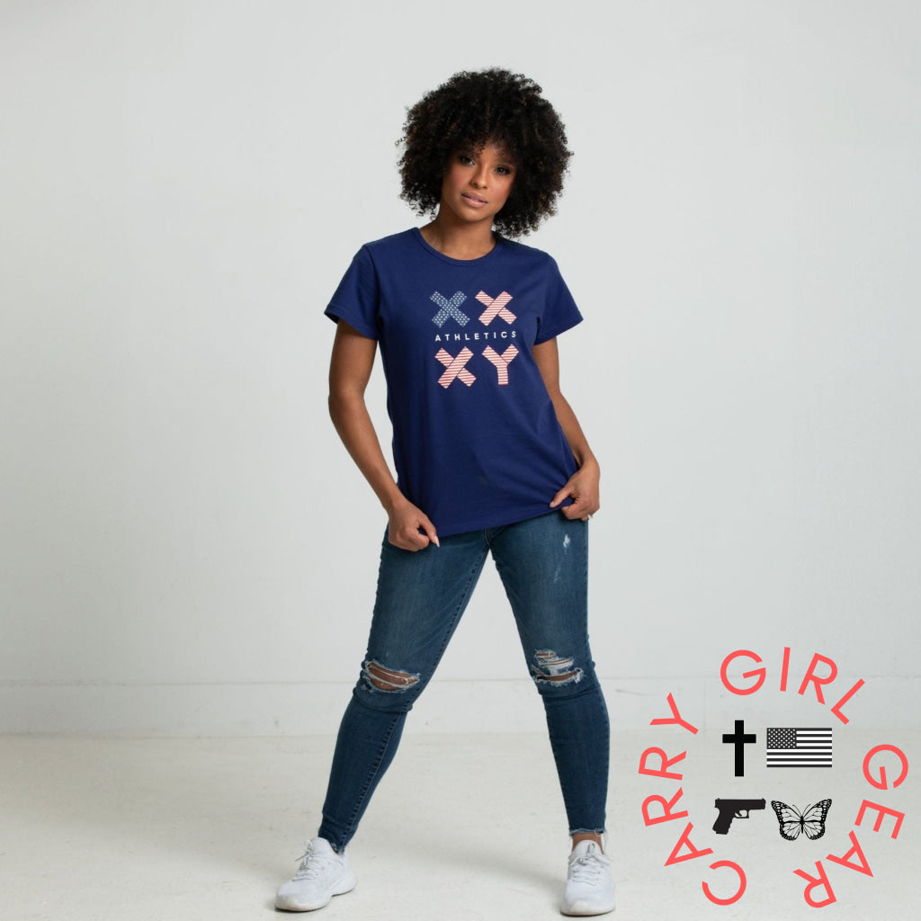 Logo Classic Fit Tee (XX) Navy Patriotic / XS LIB