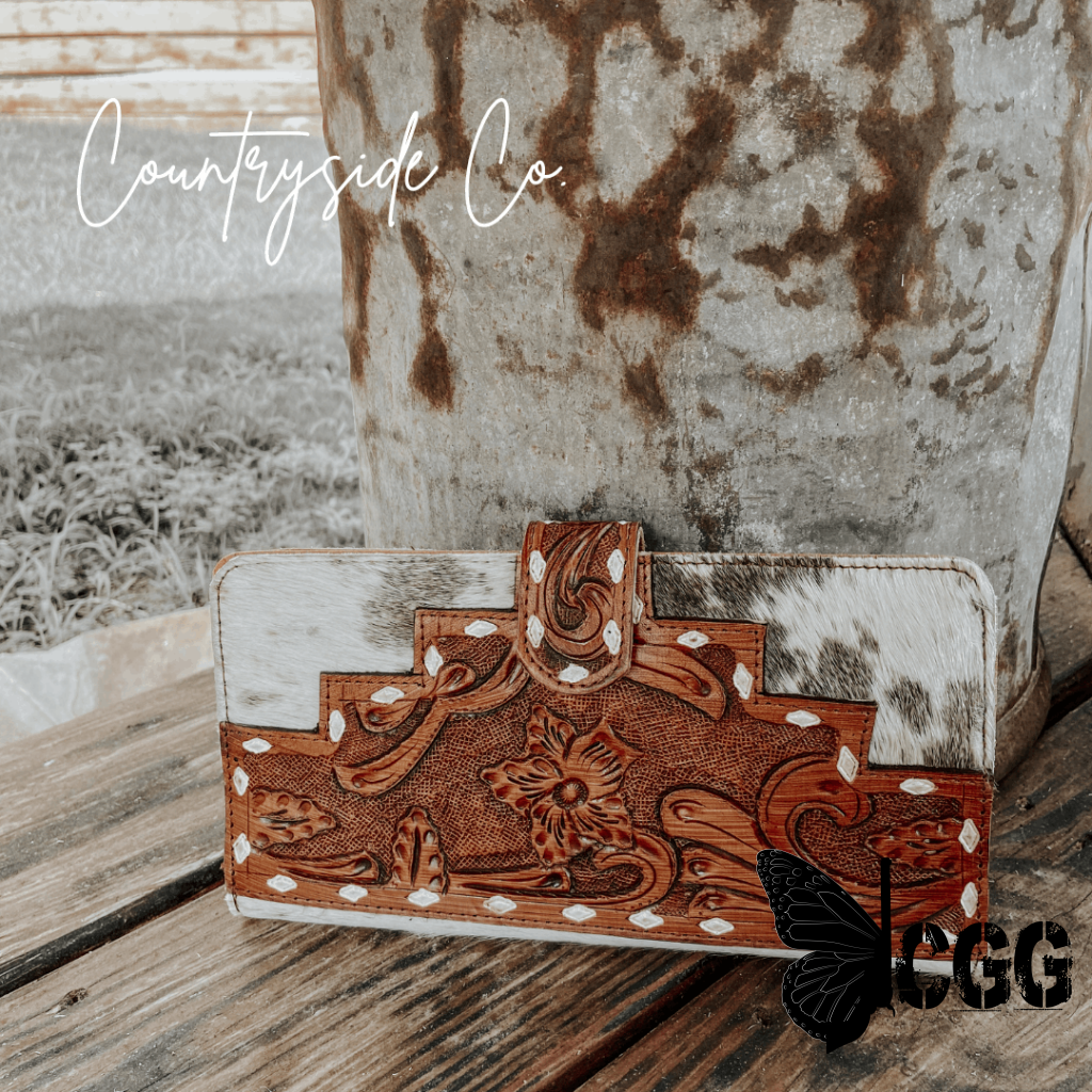 Loretta Cowhide Wallet By Countryside Co.