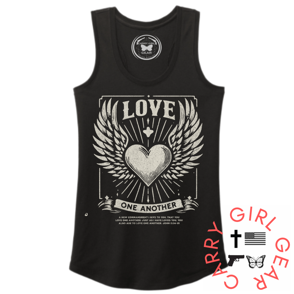Love Tank Top Xs / Black Tank Top