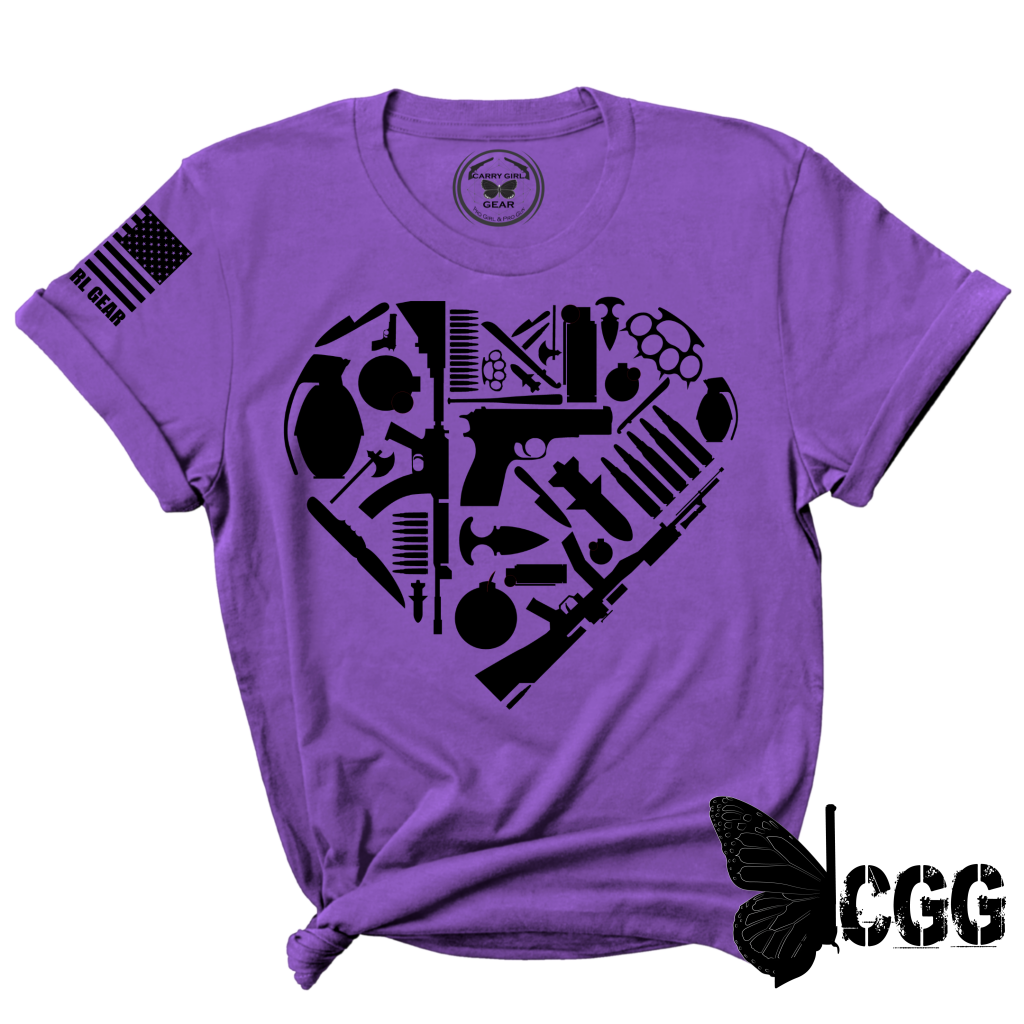 Love Tools Tee Xs / Royal Purple Unisex Cut Cgg Perfect