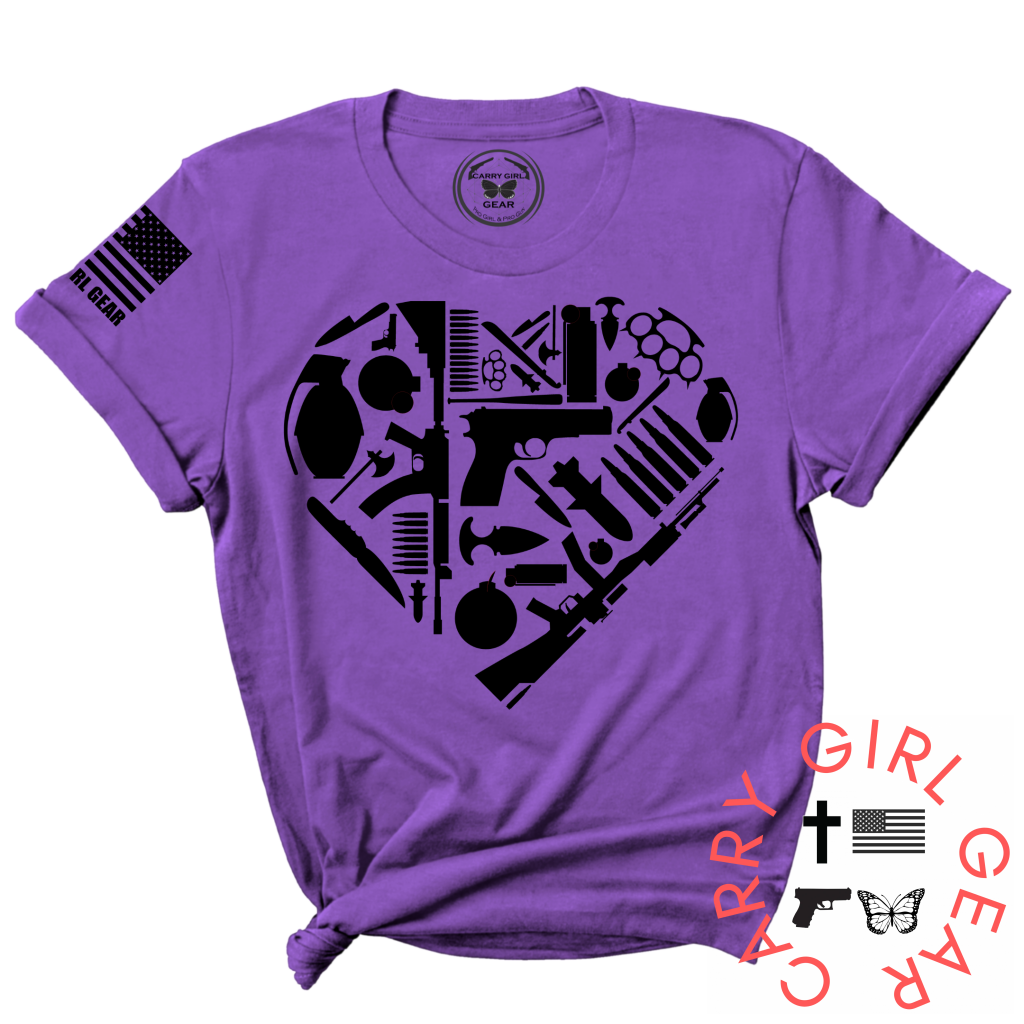 Love Tools Tee Xs / Royal Purple Unisex Cut Cgg Perfect