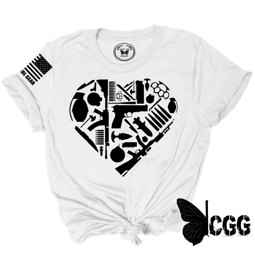 Love Tools Tee Xs / White Unisex Cut Cgg Perfect