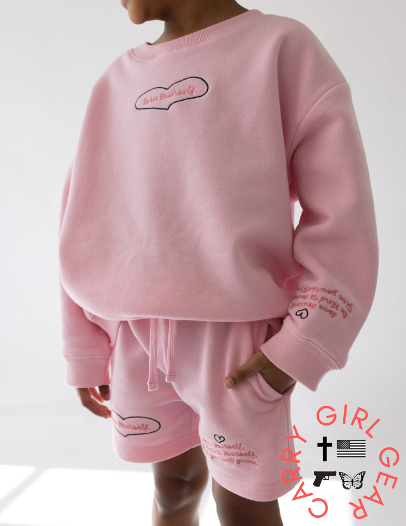 Love Yourself Kids Short 2T Kids Short