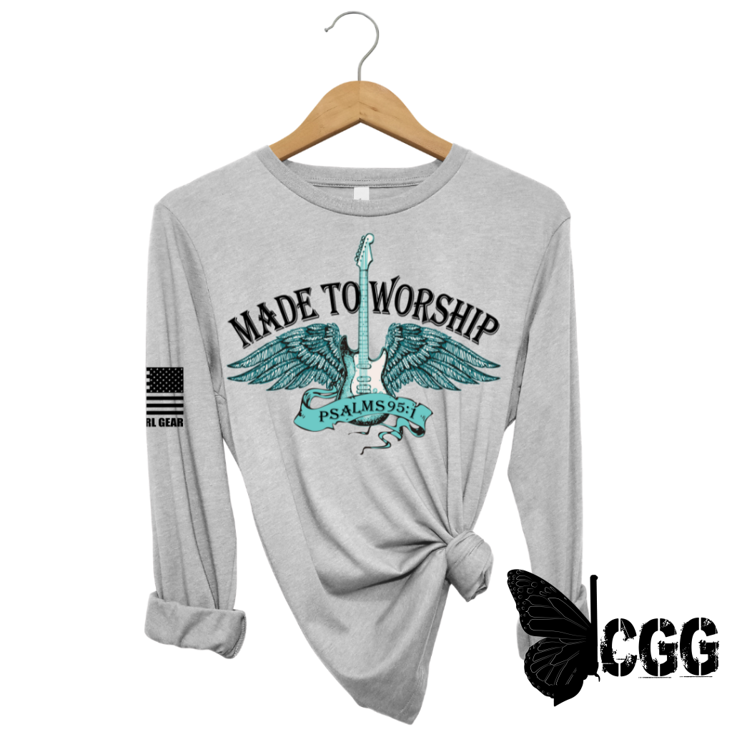 Made To Worship Long Sleeve Steel / Xs