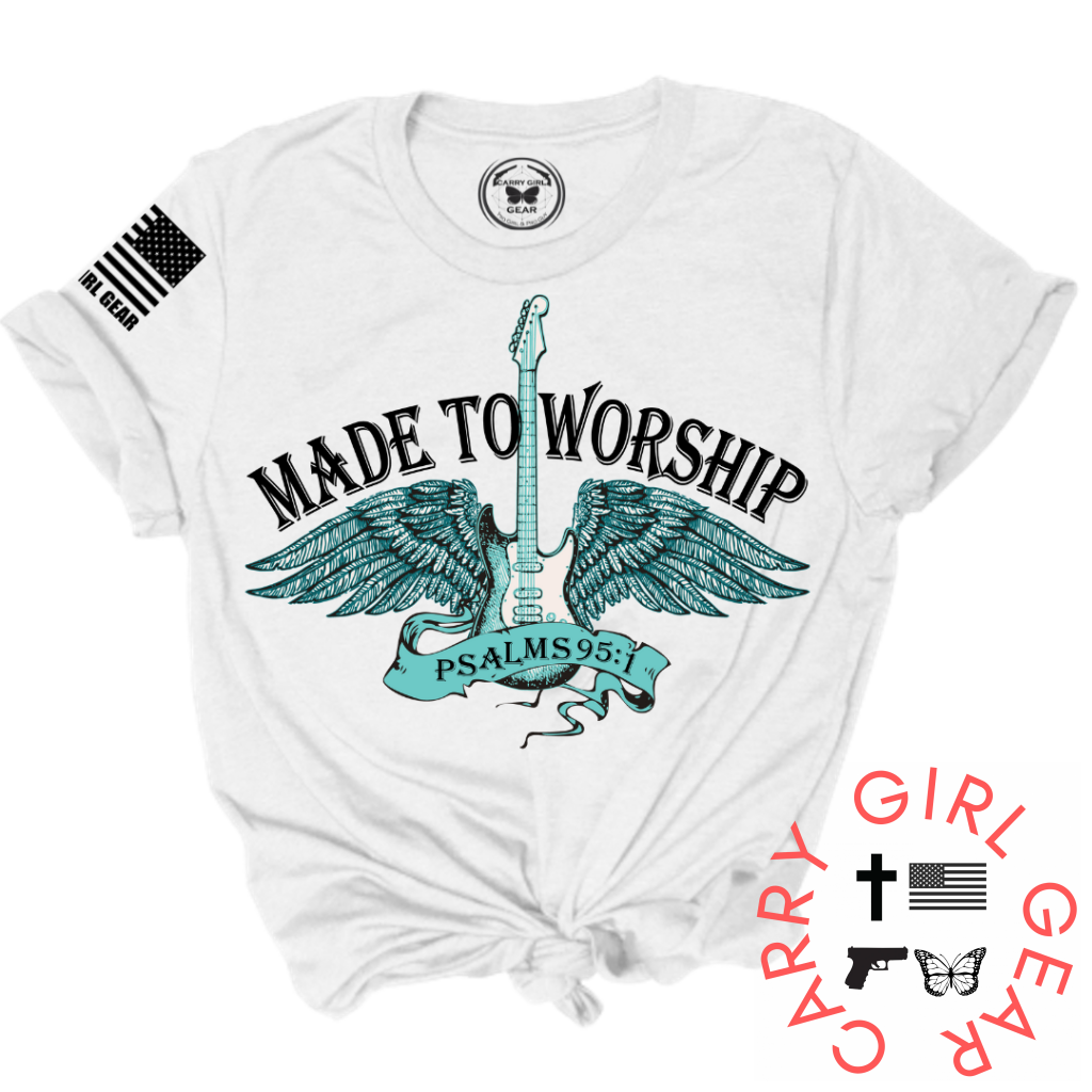 Made To Worship Tee Xs / White Unisex Cut Cgg Perfect