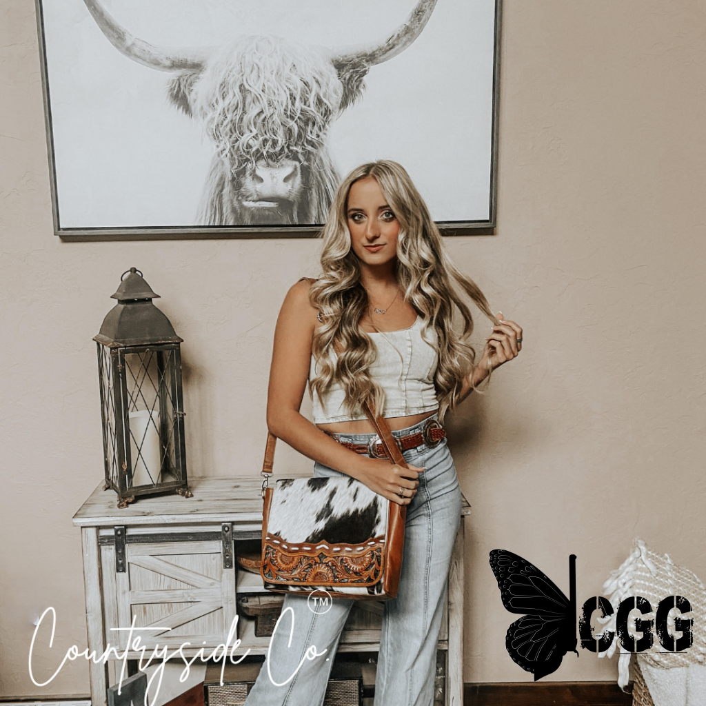 Magdalene Cowhide Concealed Carry Bag By Countryside Co. Purse