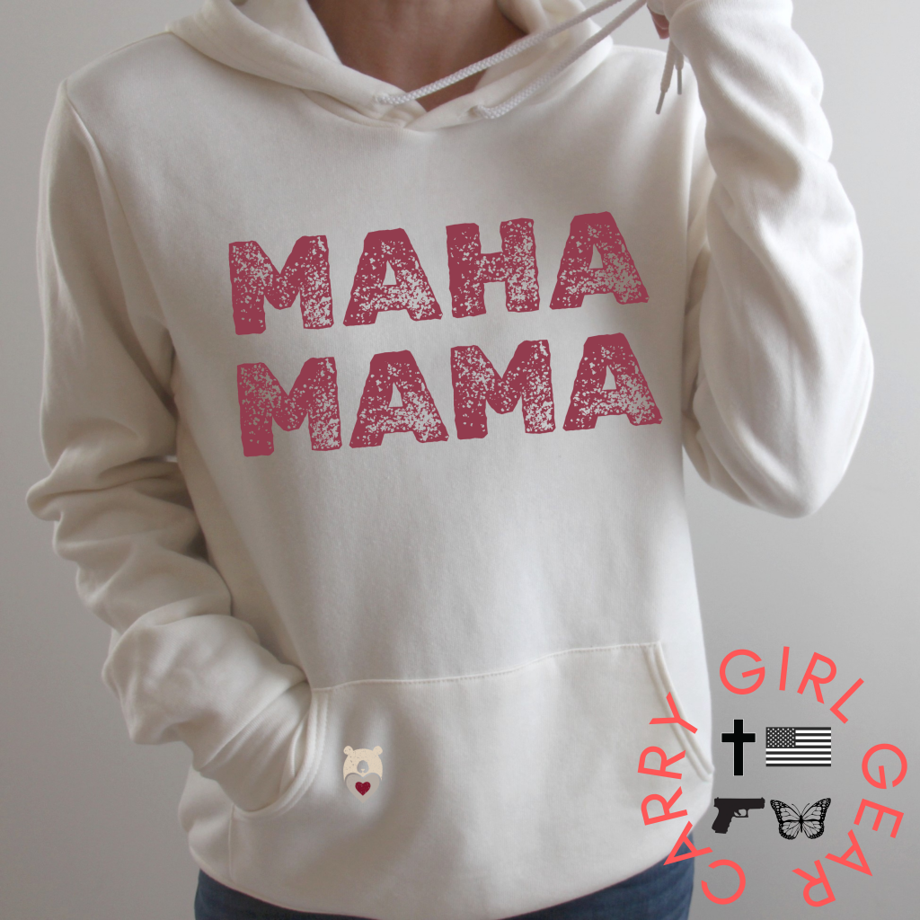 MAHA MAMA HOODIE & SWEATSHIRT HOODIE PULLOVER / VINTAGE WHITE / XS