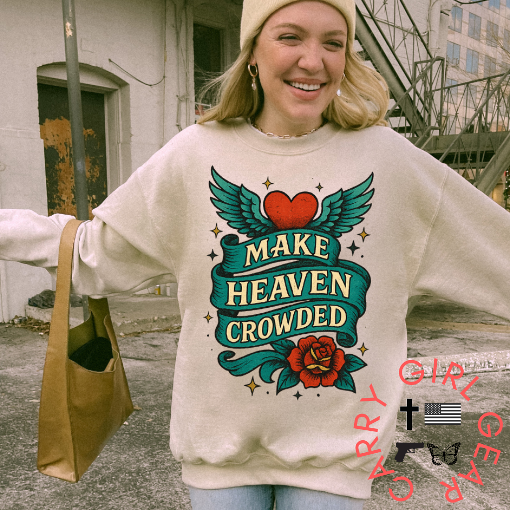 Make Heaven Crowded SWEATSHIRT DESERT SAND / XS