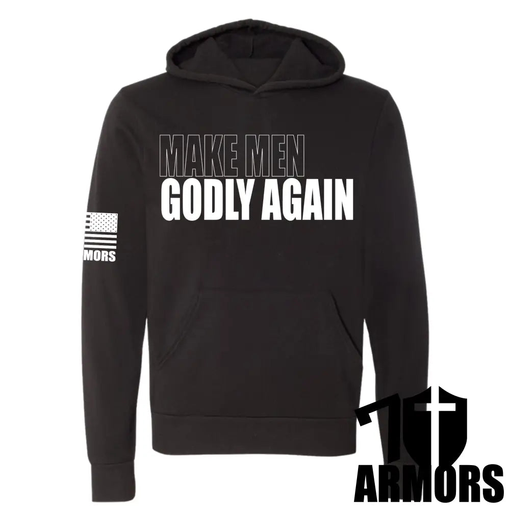 Make Men Godly Again Hoodie Black / Sm