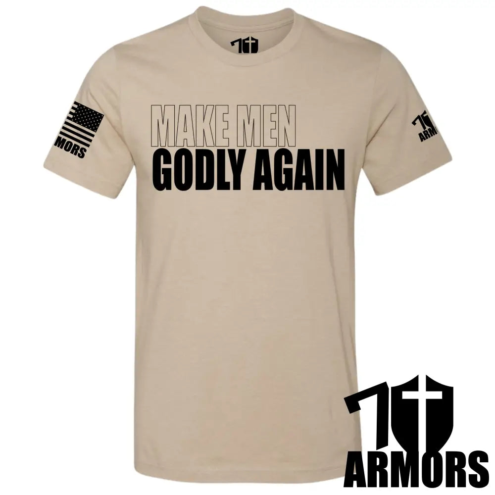 Make Men Godly Again T-Shirt Sm / Fde T-Shirts