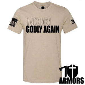 Make Men Godly Again T-Shirt Sm / Fde T-Shirts