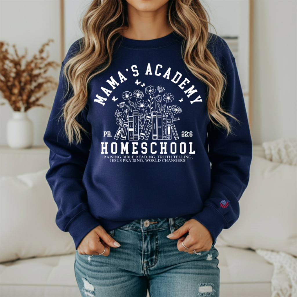 MAMA’S ACADEMY CREW SM / NAVY Sweatshirt
