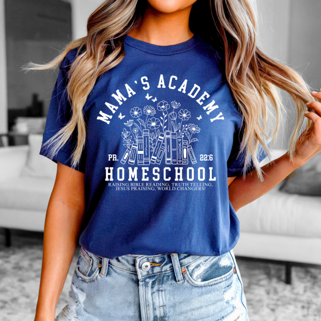 MAMA’S ACADEMY TEE Navy / XS / UNISEX TEE T-Shirts