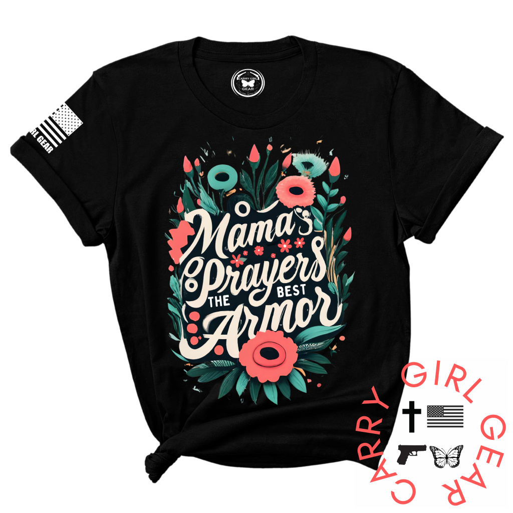 Mama’s Prayers Tee Xs / Black Unisex Cut Cgg Perfect Tee