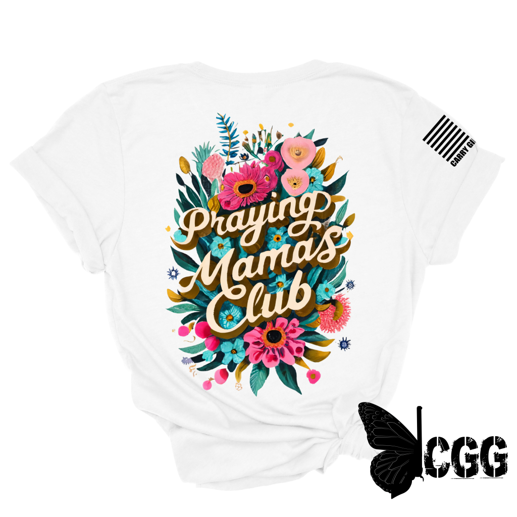 Mama’s Prayers Tee Xs / White Unisex Cut Cgg Perfect Tee