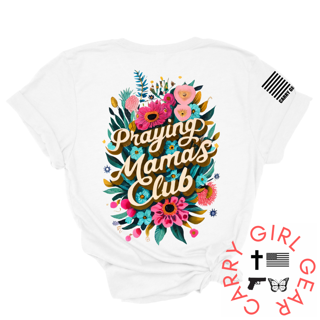 Mama’s Prayers Tee Xs / White Unisex Cut Cgg Perfect Tee