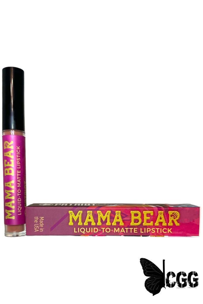 Matte Lipstick Mama Bear Pearl Nude Caramel