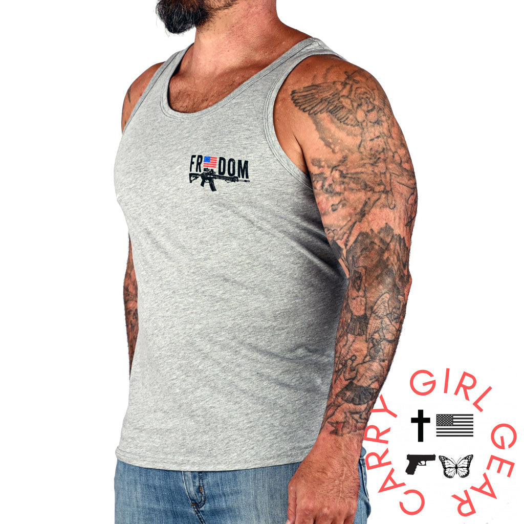 Men’s Freedom Stick Patriotic 2A Tank Top
