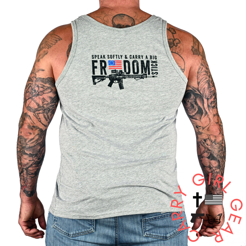 Men’s Freedom Stick Patriotic 2A Tank Top