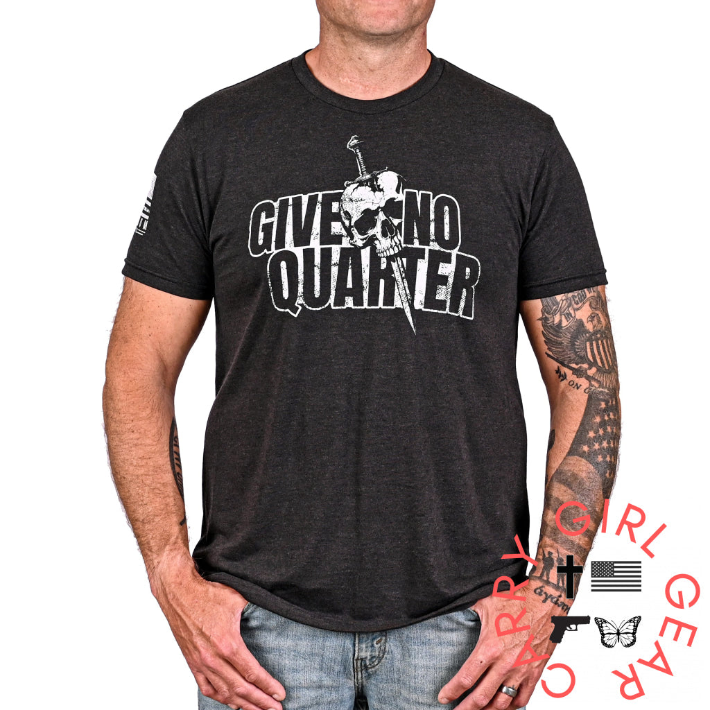 Men’s Give No Quarter Patriotic T-Shirt T-Shirt