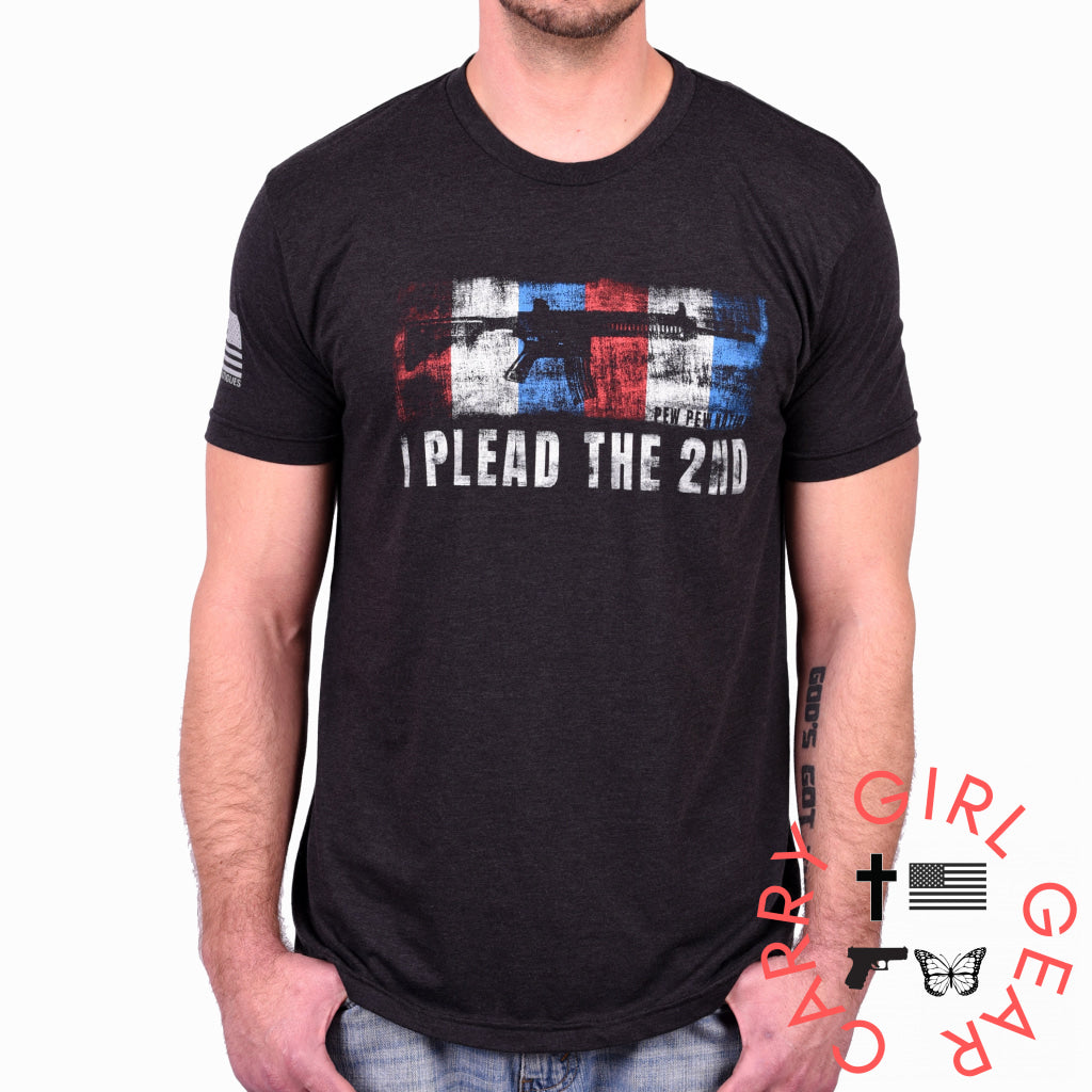 Men’s ’I Plead The 2Nd’ T-Shirt By Pew Nation