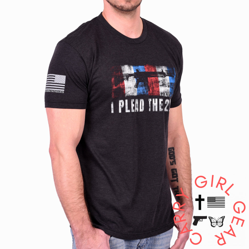 Men’s ’I Plead The 2Nd’ T-Shirt By Pew Nation Xs