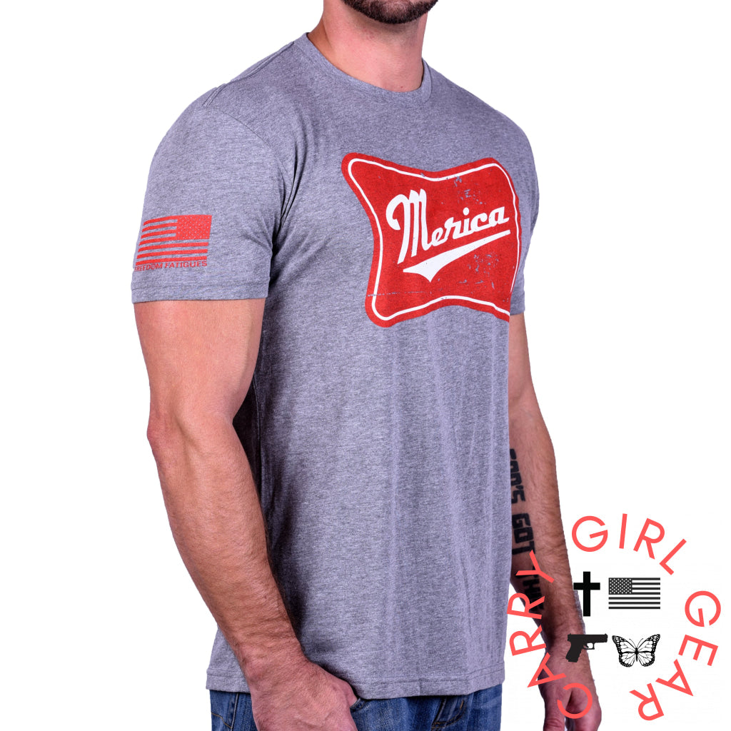 Men’s ‘Merica Patriotic T-Shirt