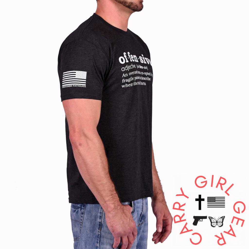 Men’s Offensive Defined T-Shirt (Heather Black)