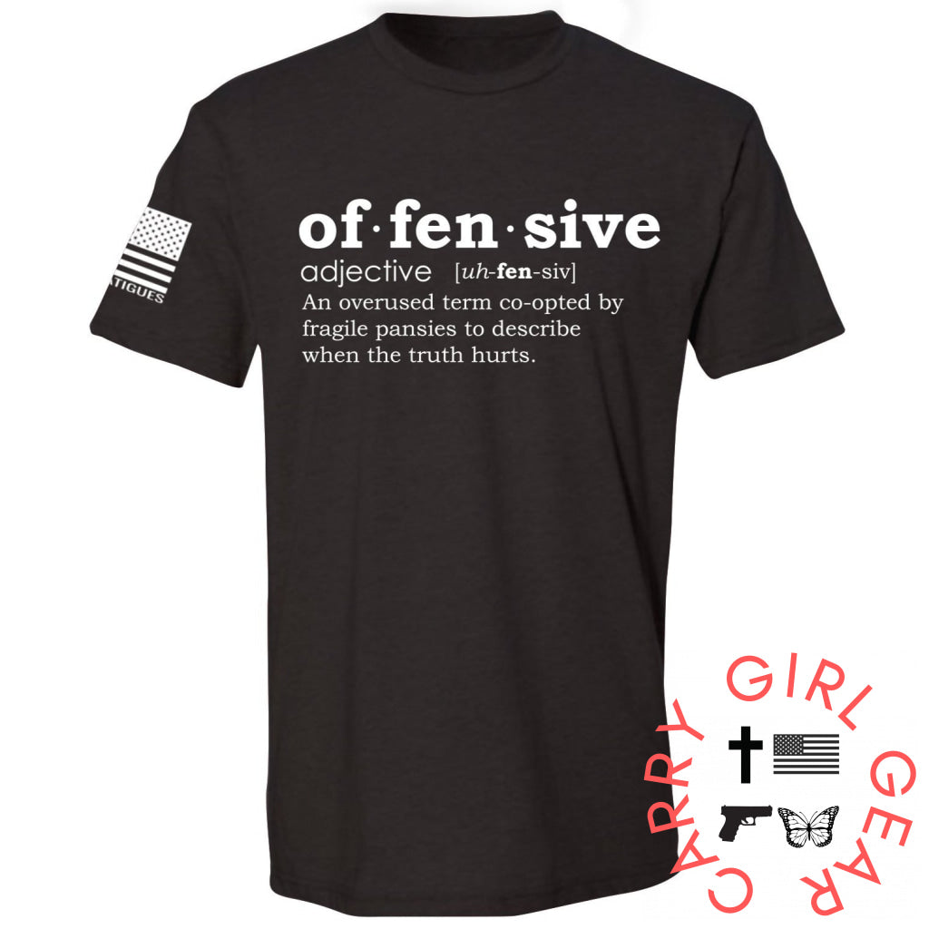 Men’s Offensive Defined T-Shirt (Heather Black)