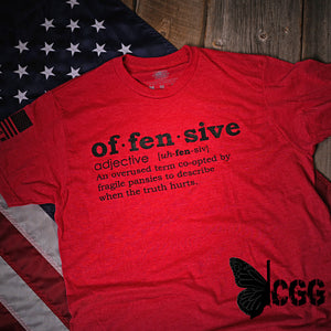 Men’s Offensive Defined T-Shirt (Red)