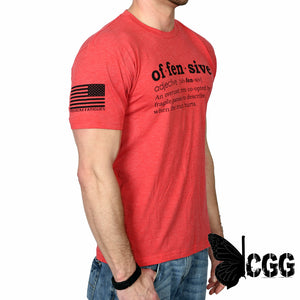 Men’s Offensive Defined T-Shirt (Red)