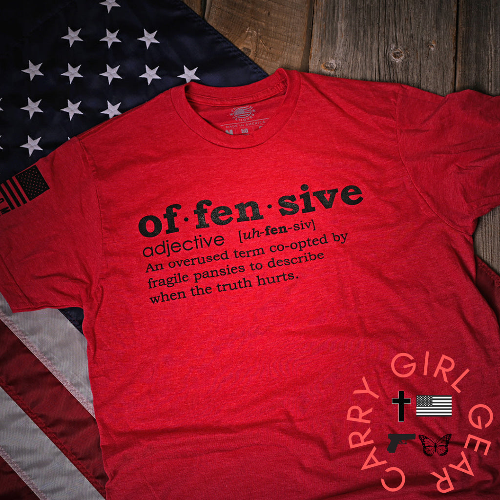 Men’s Offensive Defined T-Shirt (Red)