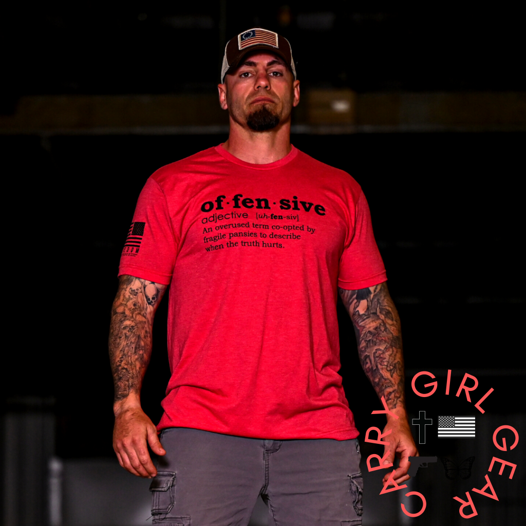 Men’s Offensive Defined T-Shirt (Red)