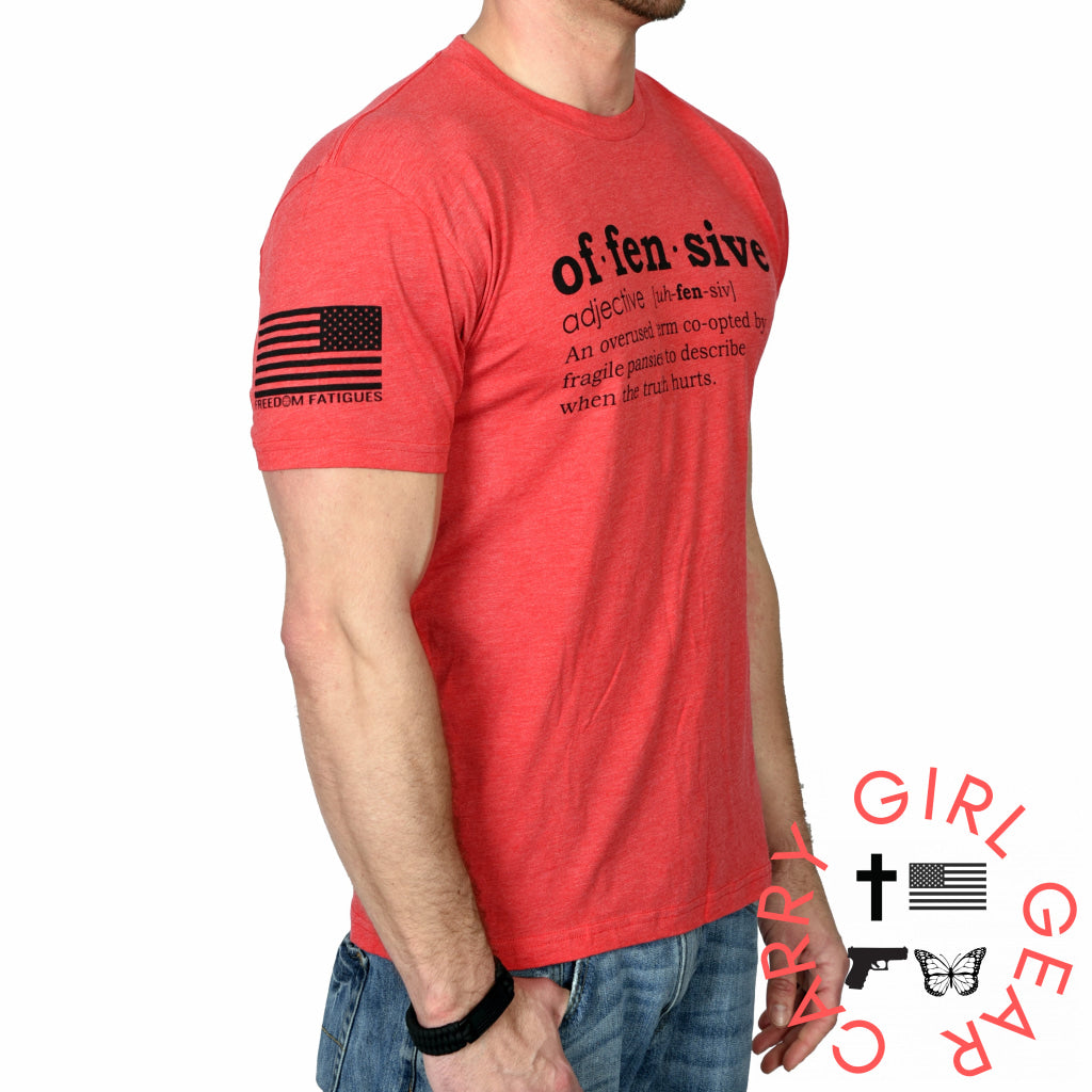 Men’s Offensive Defined T-Shirt (Red)