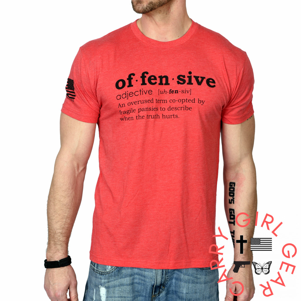 Men’s Offensive Defined T-Shirt (Red) S